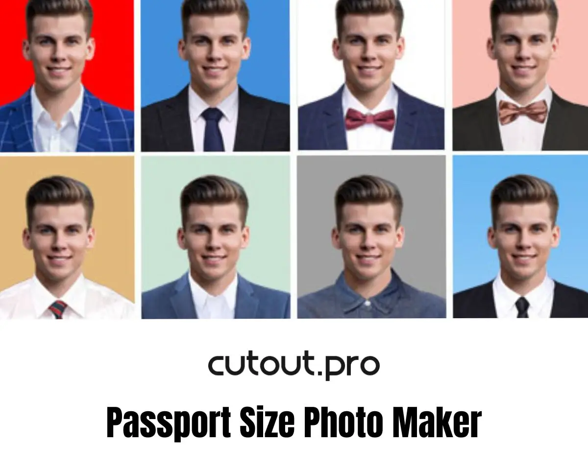 Cutout Pro Passport Size Photo Maker