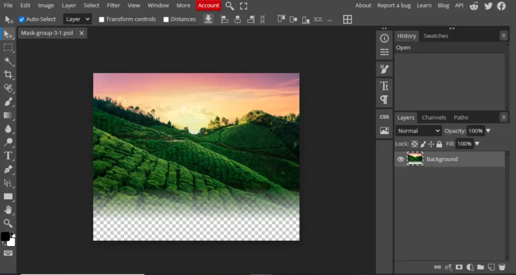 free online photoshop editing tool